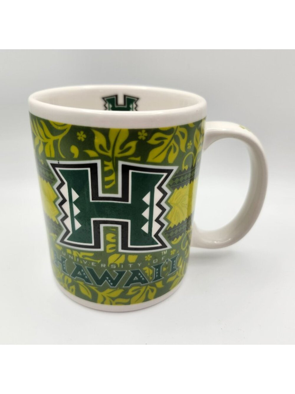 Islander Group UH Green University Of Hawaii Coffee Mug 12oz Hawaiian Aloha